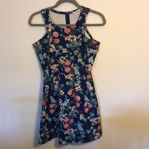 Floral Razor Back Dress
